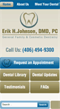 Mobile Screenshot of erikjohnsondmd.com